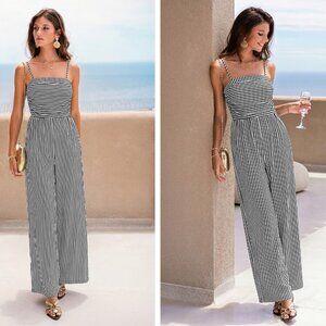 Cupshe Striped Jumpsuit - NWT - Medium